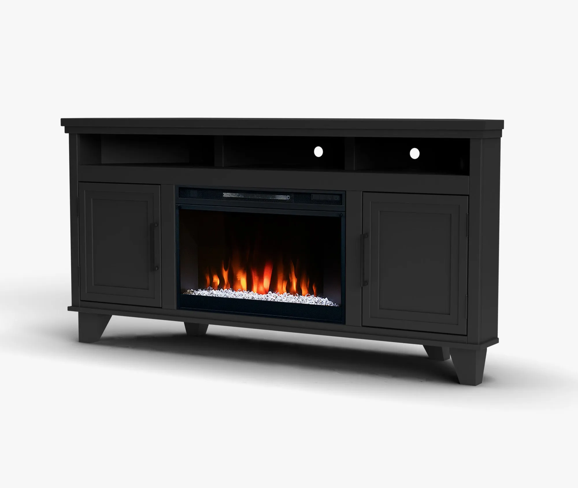 64" Sonoma Fireplace Corner TV Stand