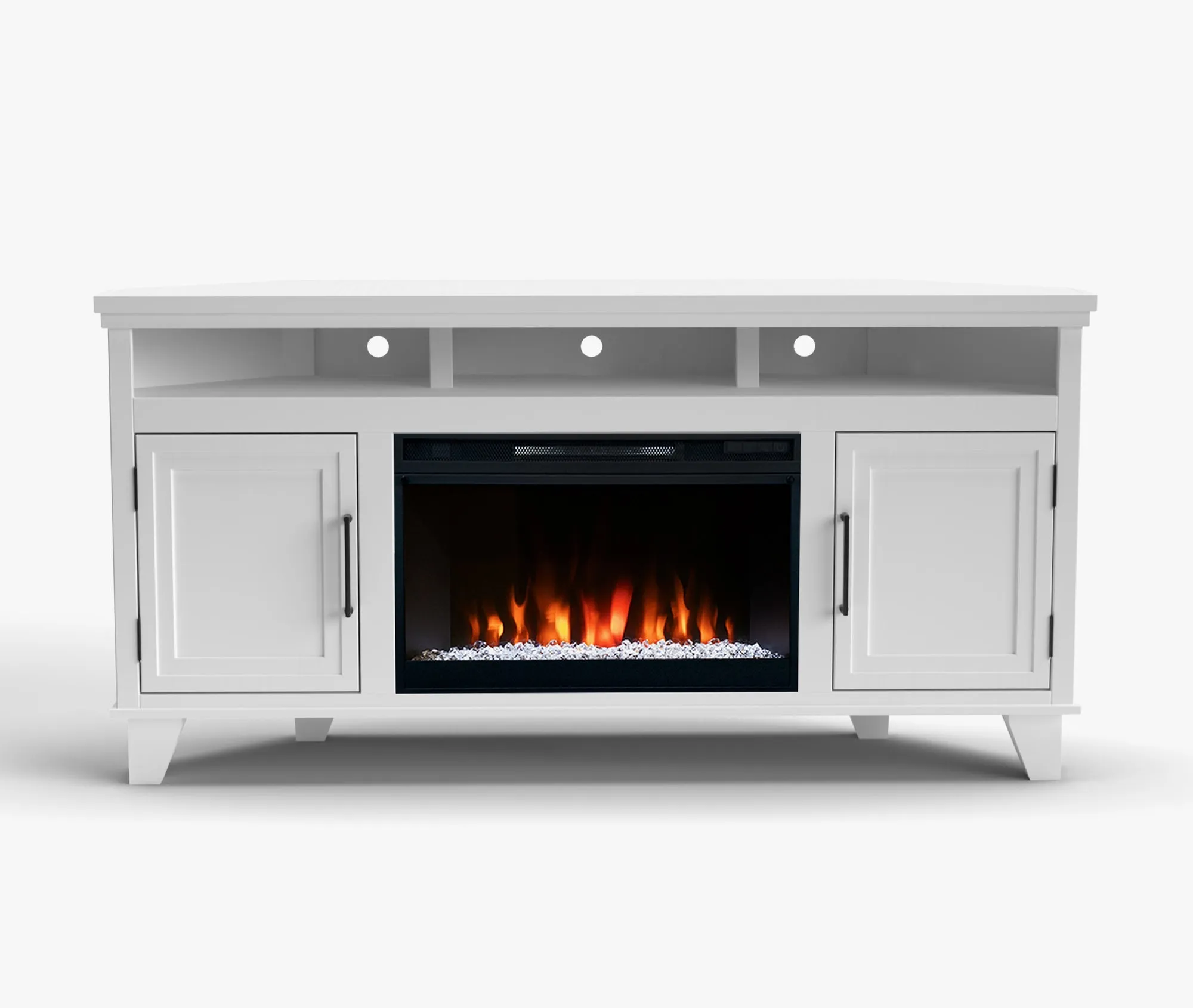 64" Sonoma Fireplace Corner TV Stand