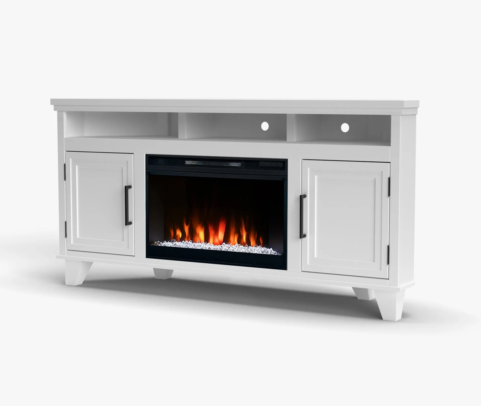 64" Sonoma Fireplace Corner TV Stand