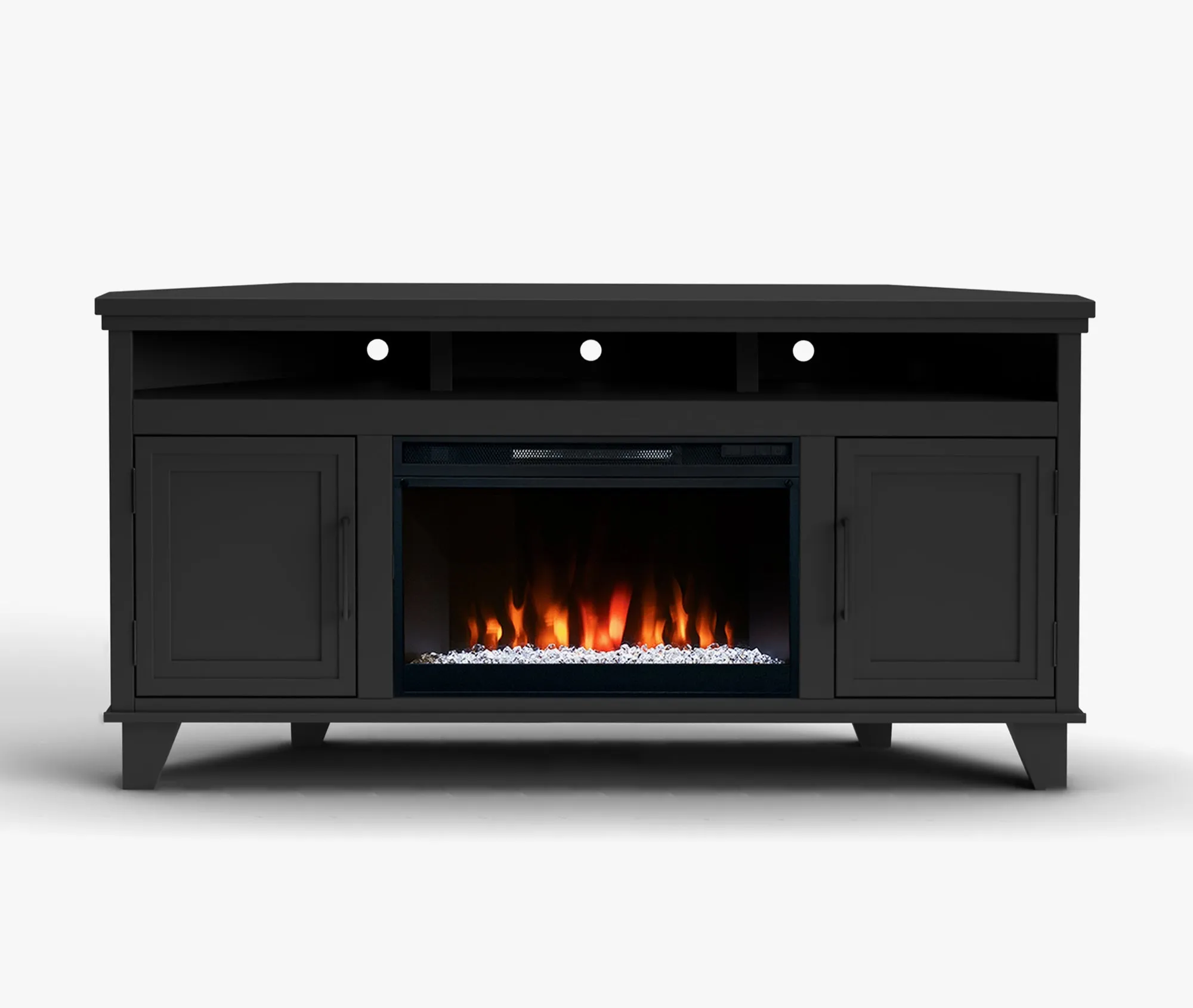 64" Sonoma Fireplace Corner TV Stand