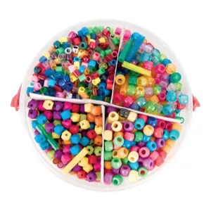 Basics Plastic Beads 655g