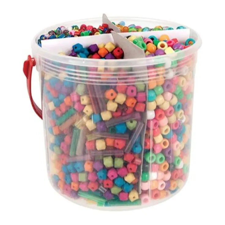 Basics Plastic Beads 655g