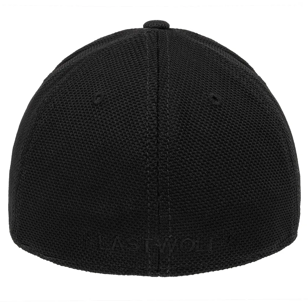 BLACK WOLF SPORT HAT - BLACK