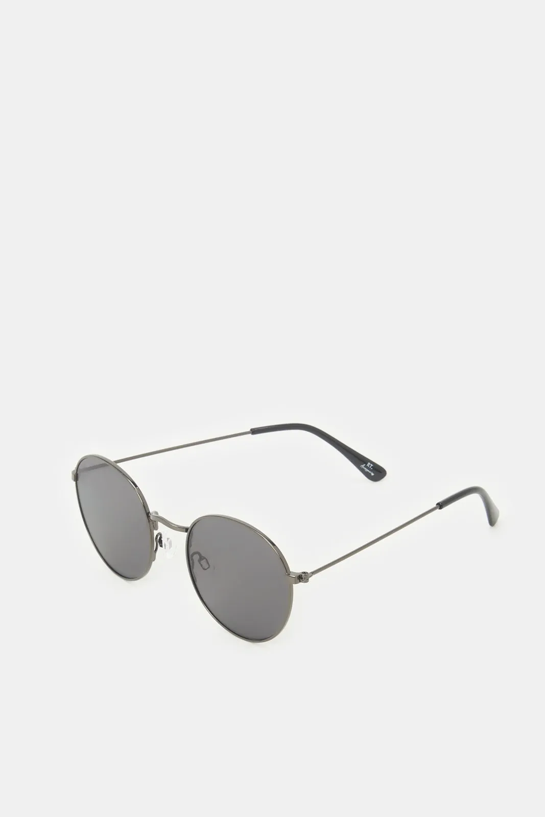 Boys Black Wayfarer Sunglasses With Printed Case (2 Piece)
