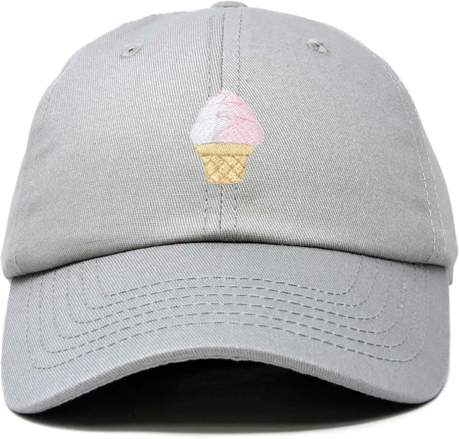 DALIX Soft Serve Ice Cream Hat Cotton Baseball Cap
