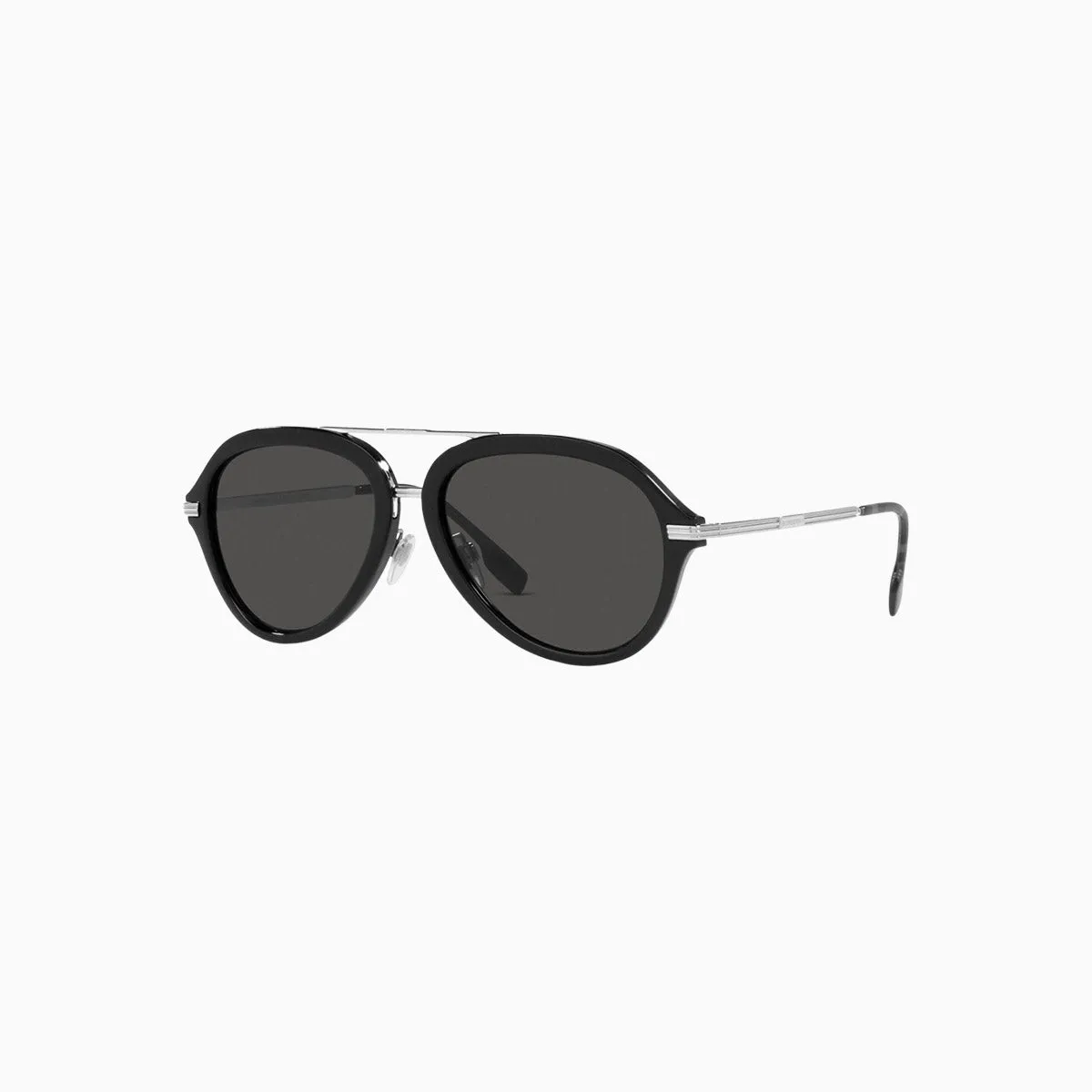 Dark Gray Aviator Burberry Sunglasses