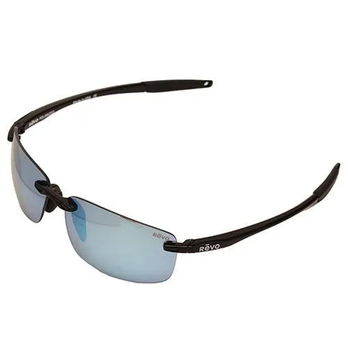 Descend N Sunglasses - Black Frame, Blue Water Serilium Lens