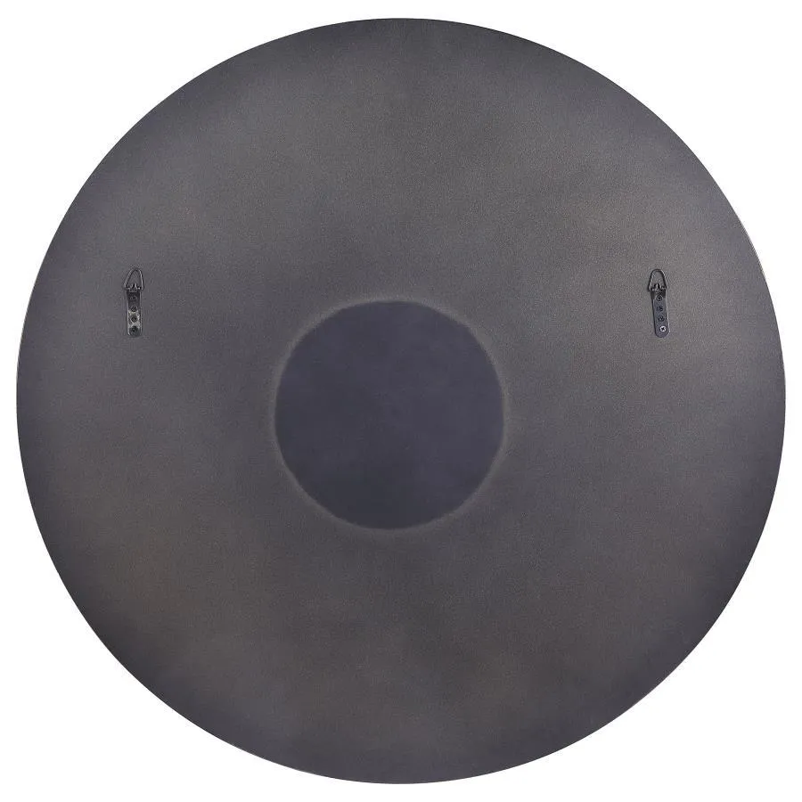Dorinda - Round Kintsugi Style Wall Mirror - Gold