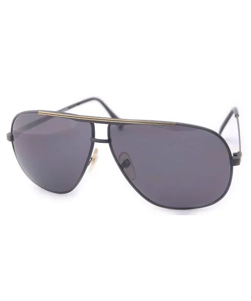 EL CAPITAN Black Aviator Sunglasses