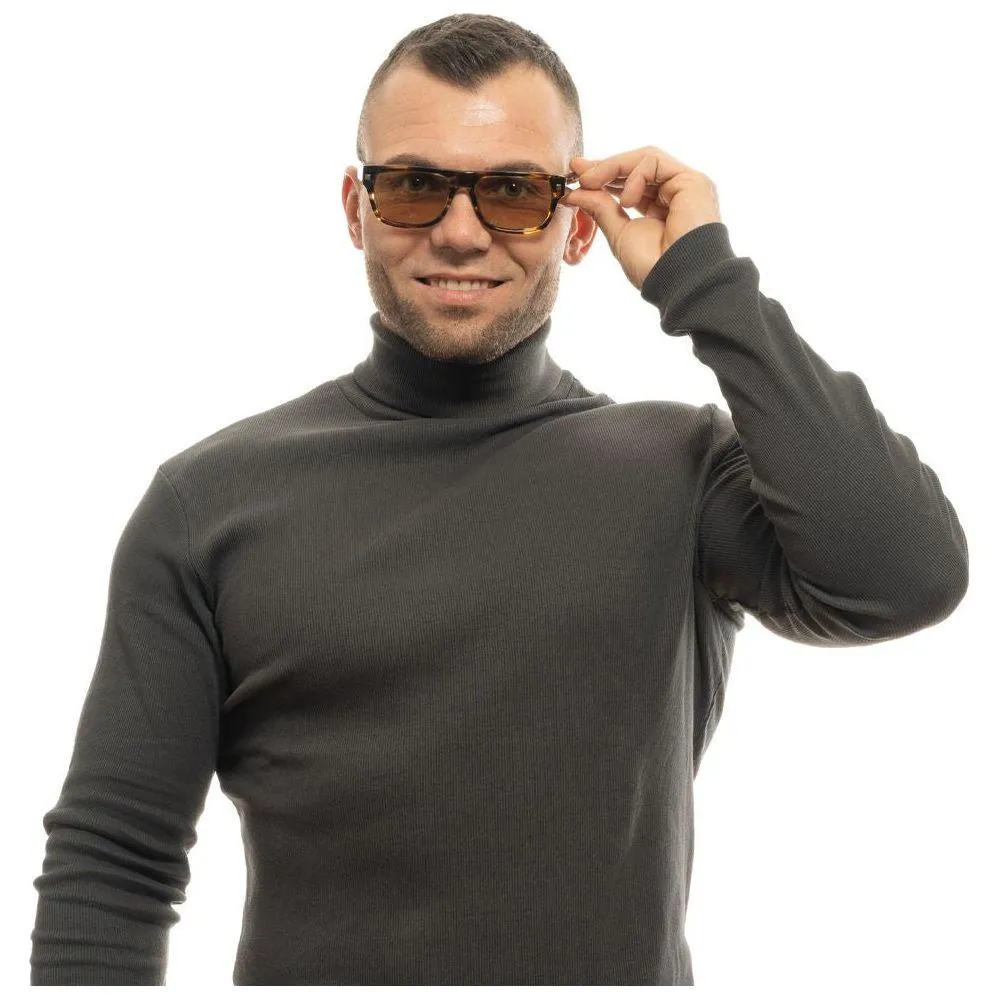 Ermenegildo Zegna Brown Men Sunglasses