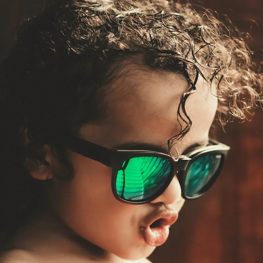 GROM - Polarized Green Mirror Blk