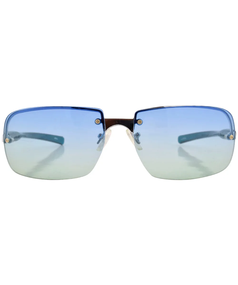ICEE Blue/Green Aviator Sunglasses