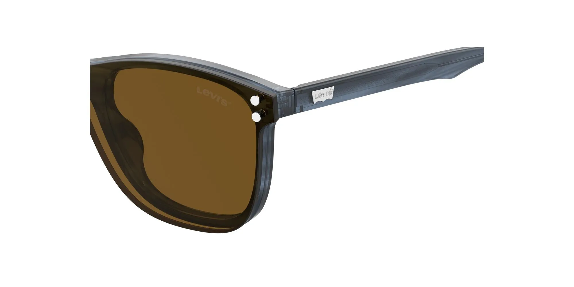 Levi's Men's 53mm Green Horn Sunglasses LV5013CS-06AK-53