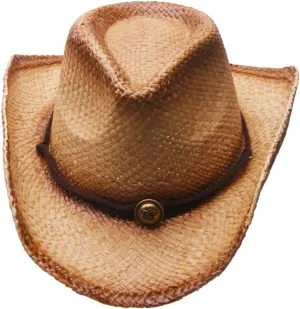 Men's & Women's Western Style Cowboy/Cowgirl Straw Hat