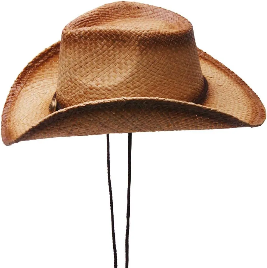 Men's & Women's Western Style Cowboy/Cowgirl Straw Hat
