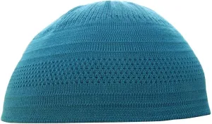 Plain Light Brown Cotton Stretch Knit Kufi Hat Skull Cap - Comfortable Fit