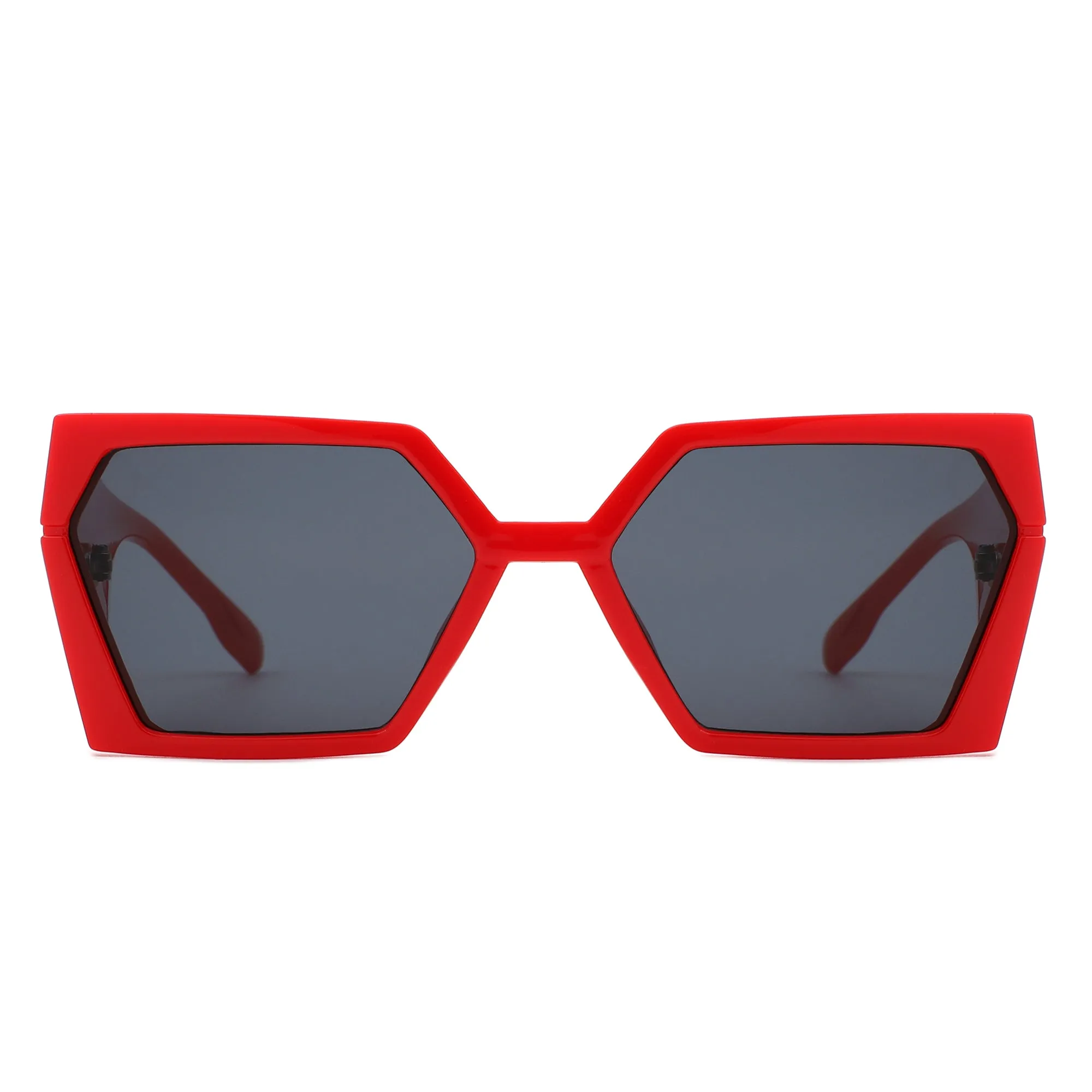Pulse - Geometric Chunky Fashion Square Sunglass