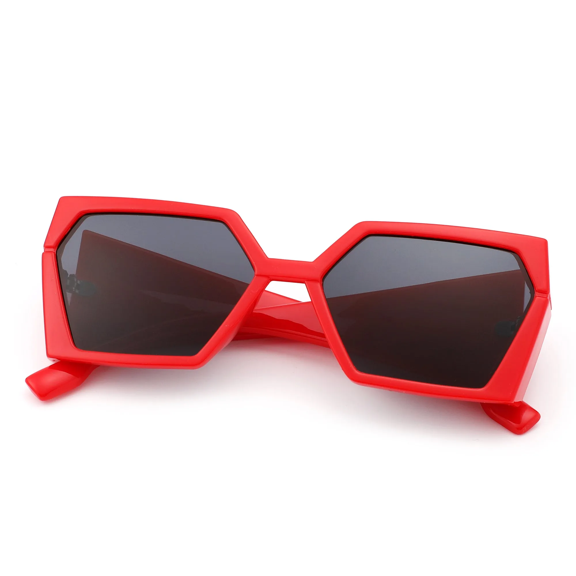 Pulse - Geometric Chunky Fashion Square Sunglass