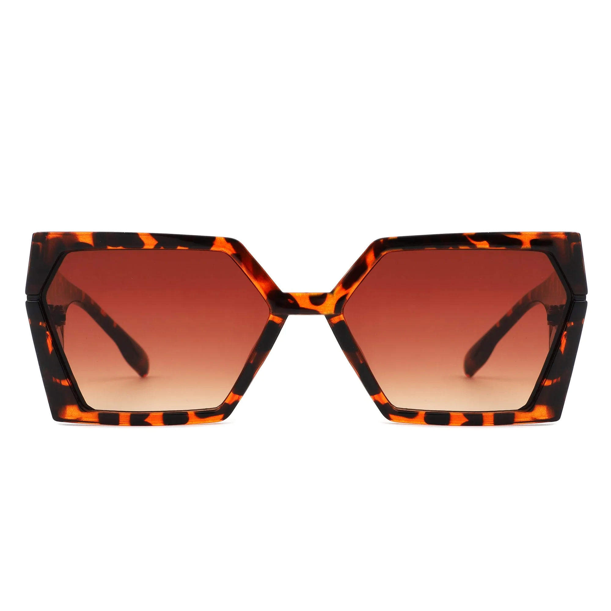Pulse - Geometric Chunky Fashion Square Sunglass