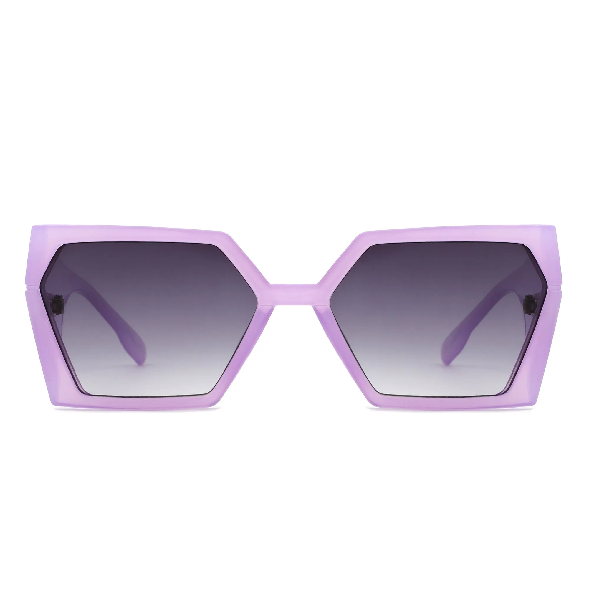 Pulse - Geometric Chunky Fashion Square Sunglass