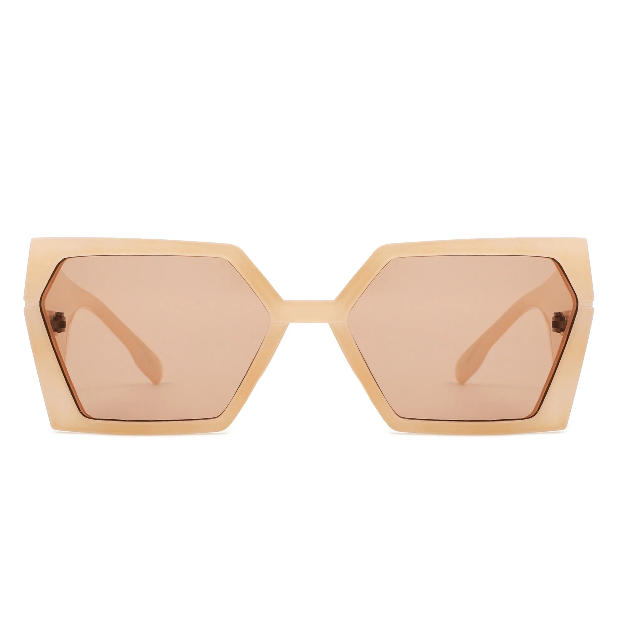 Pulse - Geometric Chunky Fashion Square Sunglass