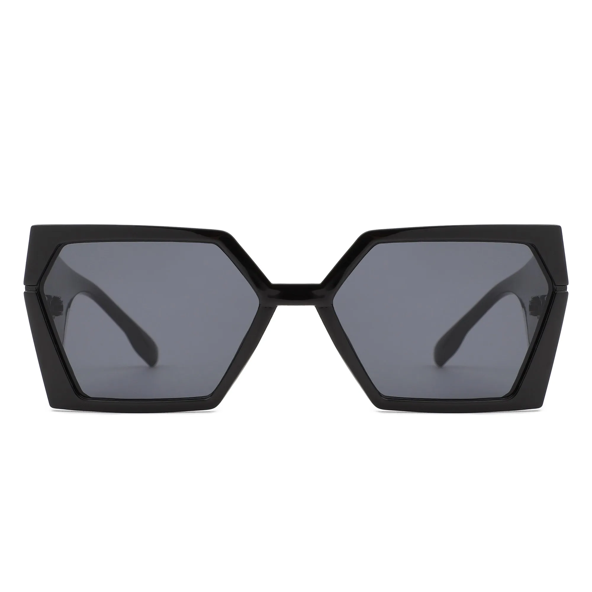 Pulse - Geometric Chunky Fashion Square Sunglass