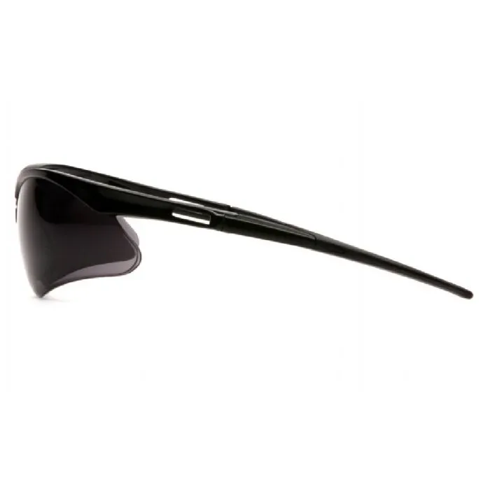 Pyramex SB6320STP PMXTREME Safety Glasses, Black Frame, Gray Anti-Fog Lens, 1 Each