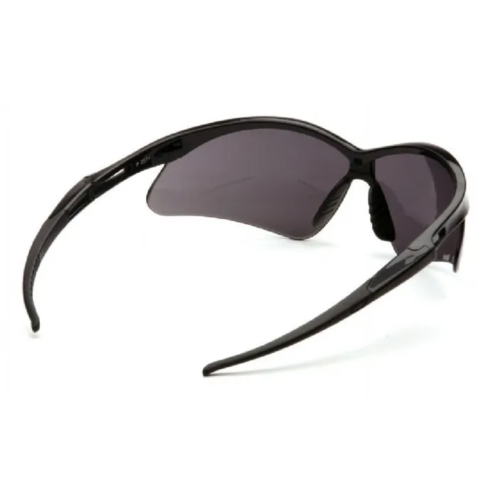 Pyramex SB6320STP PMXTREME Safety Glasses, Black Frame, Gray Anti-Fog Lens, 1 Each