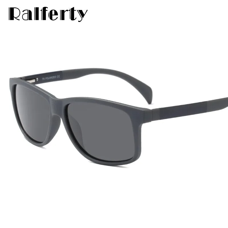 Ralferty Men's Polarized Rectangle Sunglasses FP8