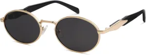 SOJOS Retro Oval Sunglasses for Women Men Trendy Sun Glasses Designer Inspired Classic Shades UV400 Protection SJ1224