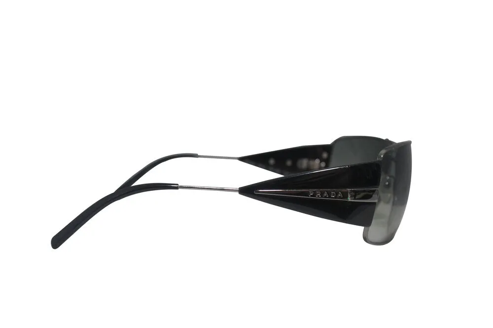 SPR55h 7JS-1A1 Silver/Gray Aviator Sunglasses