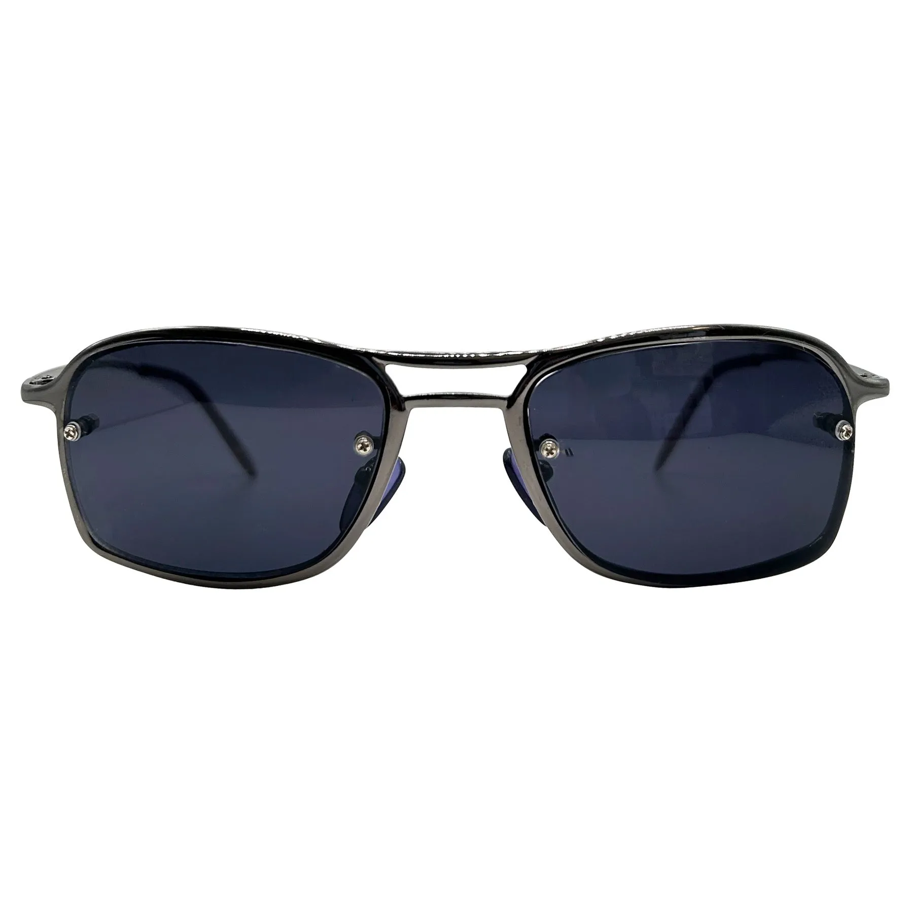 STROBE Super Dark Aviator Y2K Sunglasses