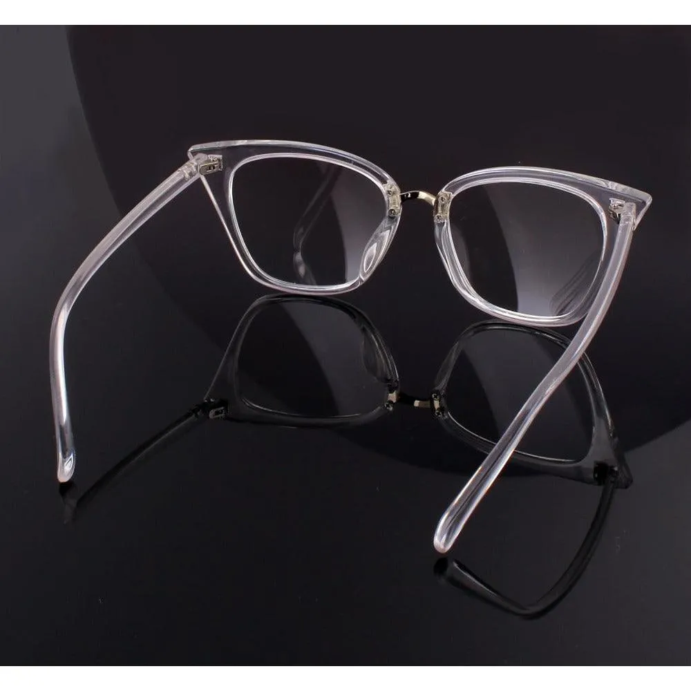 Stylish Women's Cat Eye Eyeglasses - Model A97093