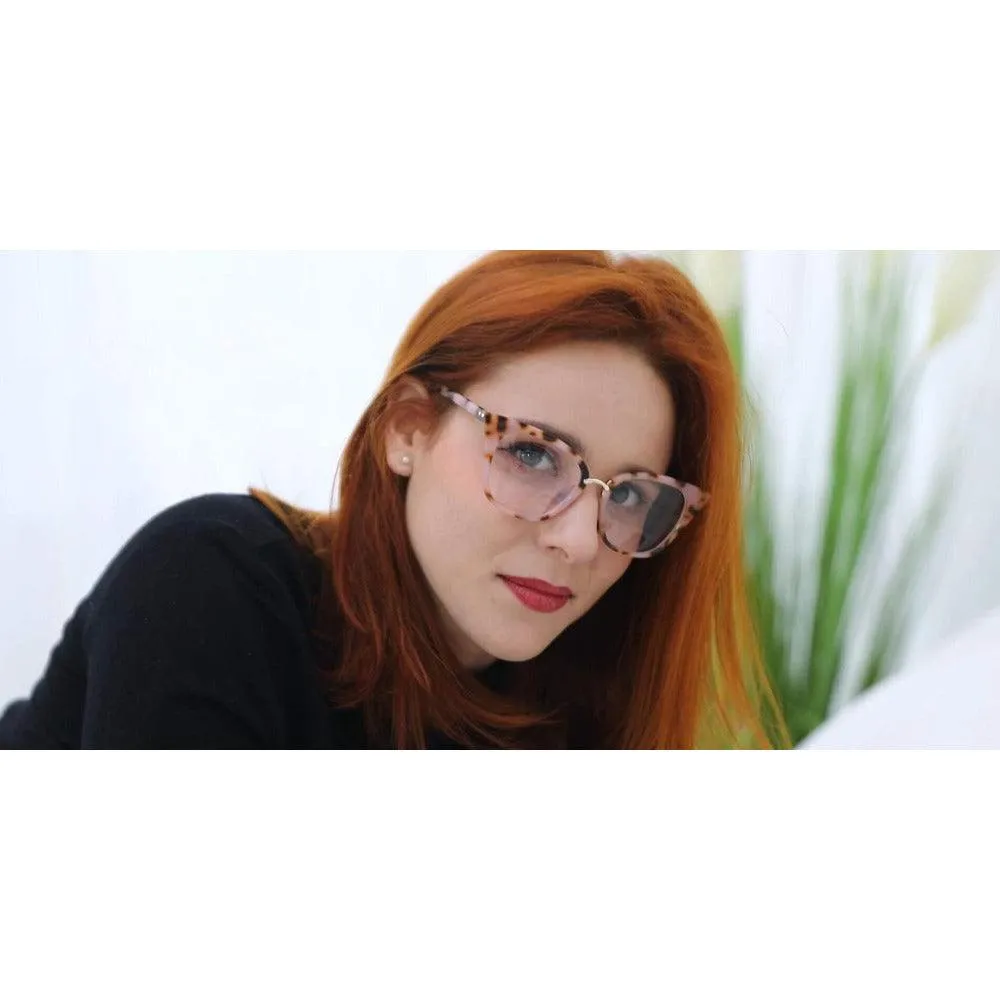 Stylish Women's Cat Eye Eyeglasses - Model A97093