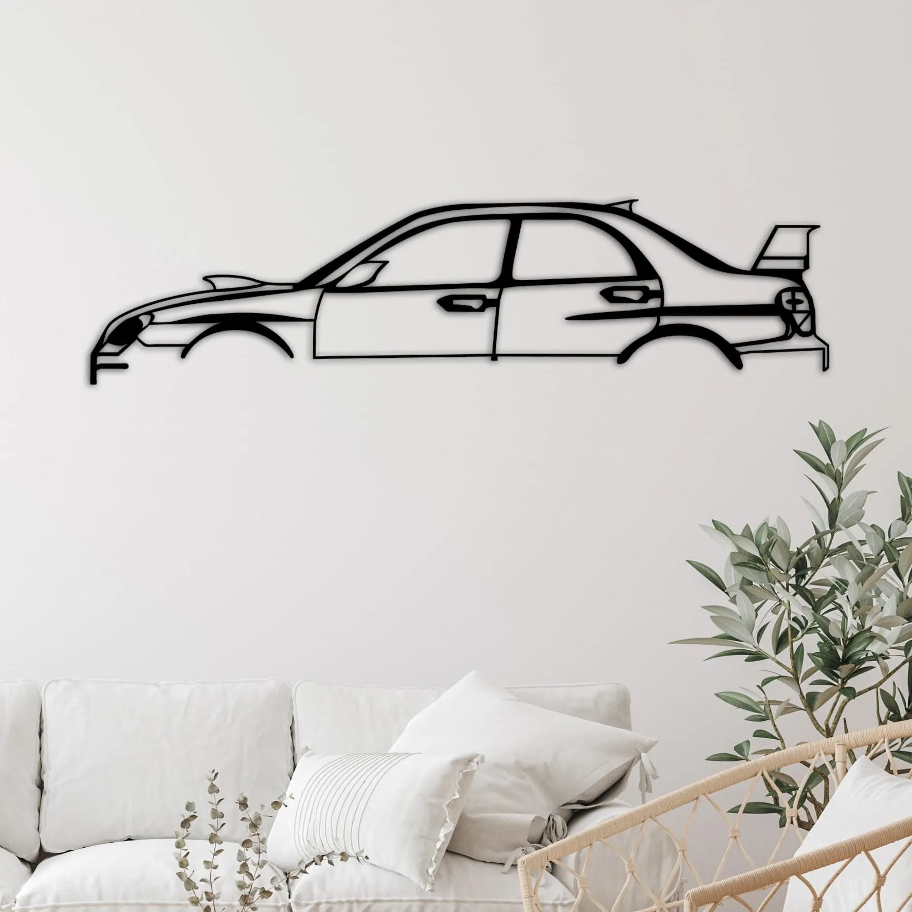 SUBARU IMPREZA Car Silhouette