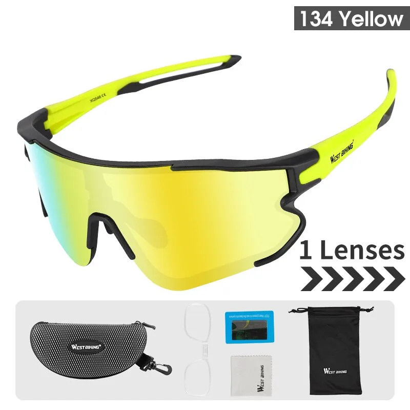 West Biking Unisex Semi Rim Tr 90 Polarized Sport Sunglasses YP0703138