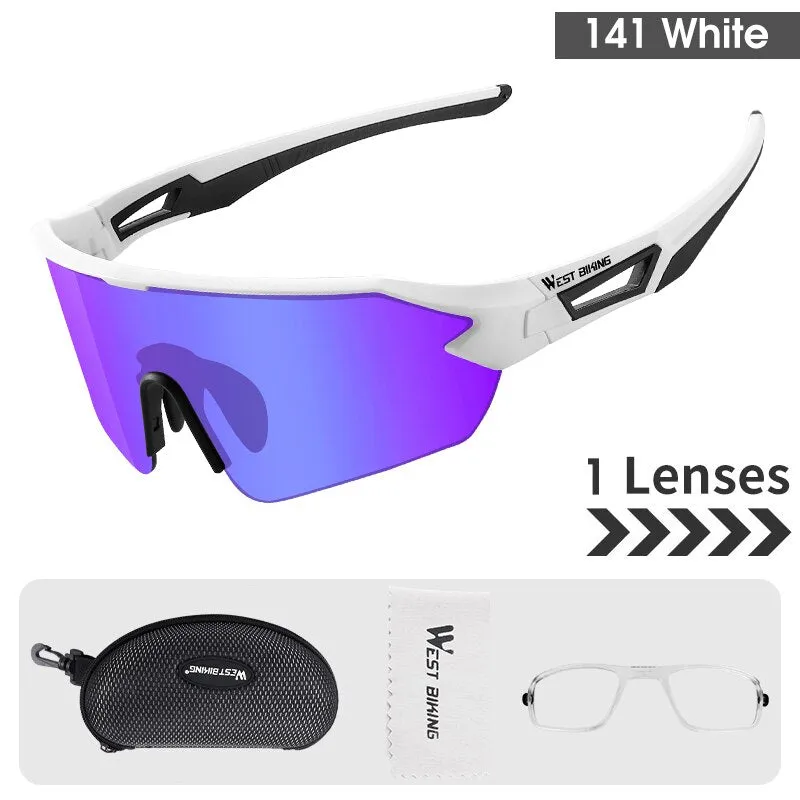 West Biking Unisex Semi Rim Tr 90 Polarized Sport Sunglasses YP0703138