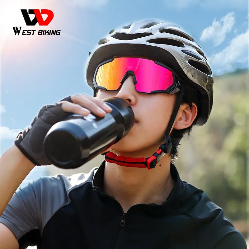 West Biking Unisex Semi Rim Tr 90 Polarized Sport Sunglasses YP0703138