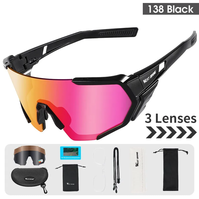 West Biking Unisex Semi Rim Tr 90 Polarized Sport Sunglasses YP0703138
