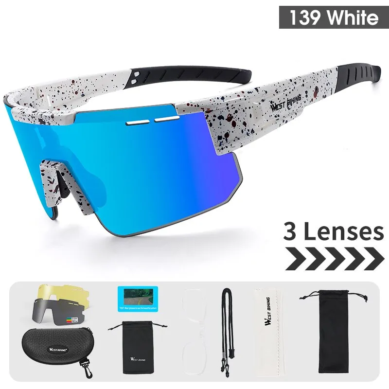 West Biking Unisex Semi Rim Tr 90 Polarized Sport Sunglasses YP0703138