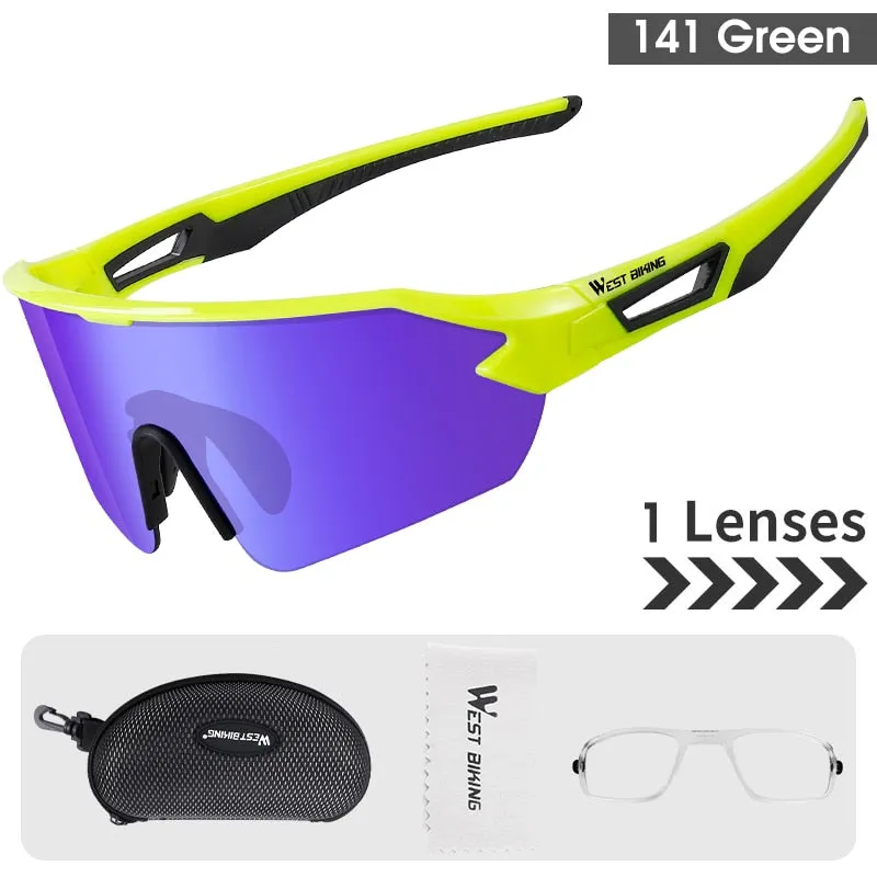 West Biking Unisex Semi Rim Tr 90 Polarized Sport Sunglasses YP0703138