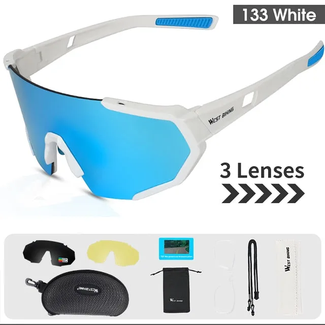 West Biking Unisex Semi Rim Tr 90 Polarized Sport Sunglasses YP0703138