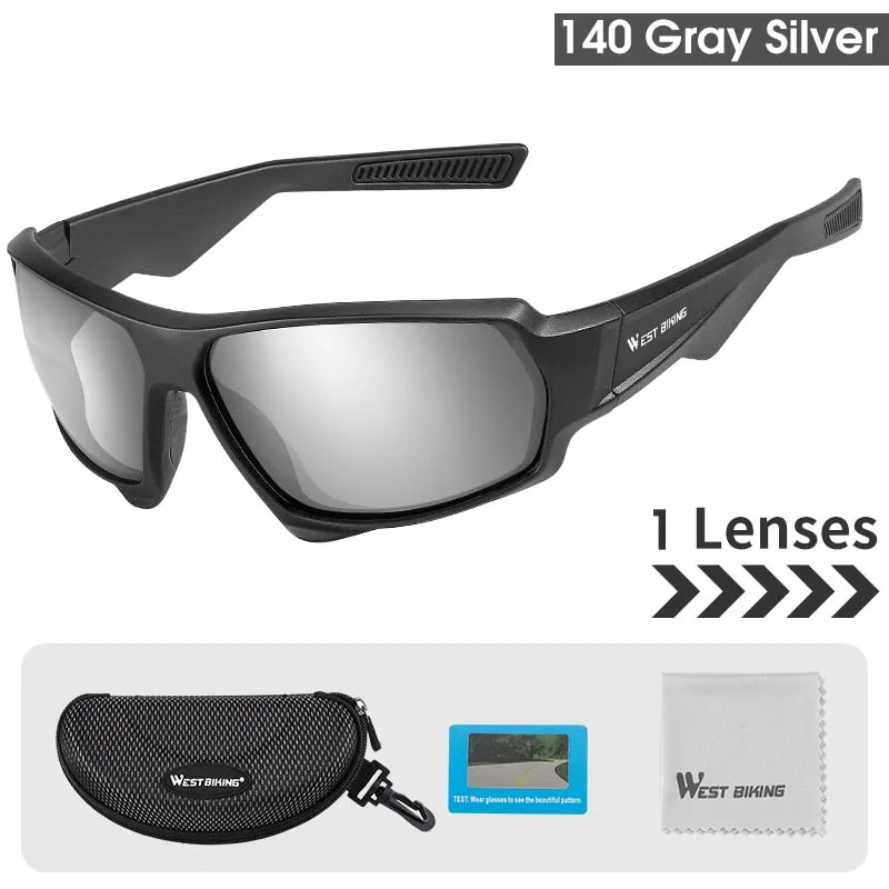 West Biking Unisex Semi Rim Tr 90 Polarized Sport Sunglasses YP0703138